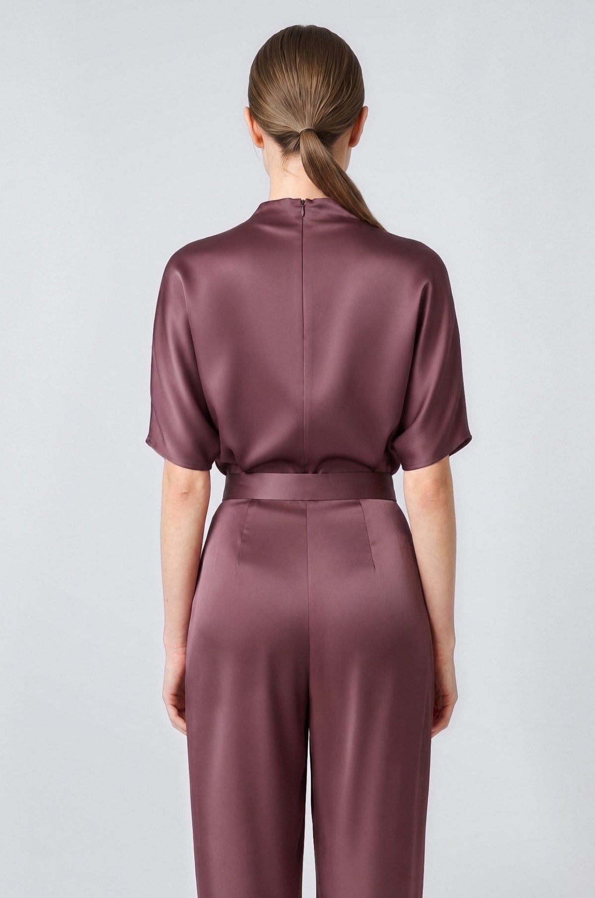 Satin Cape Tee