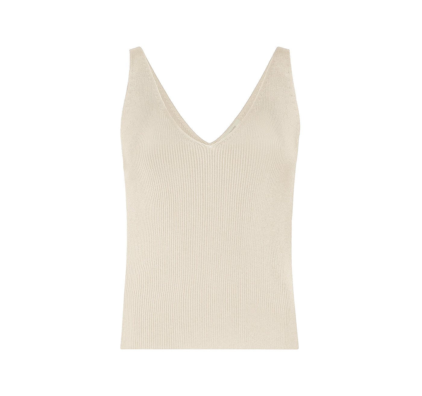 Shiny Viscose Tank Top - LAPOINTE