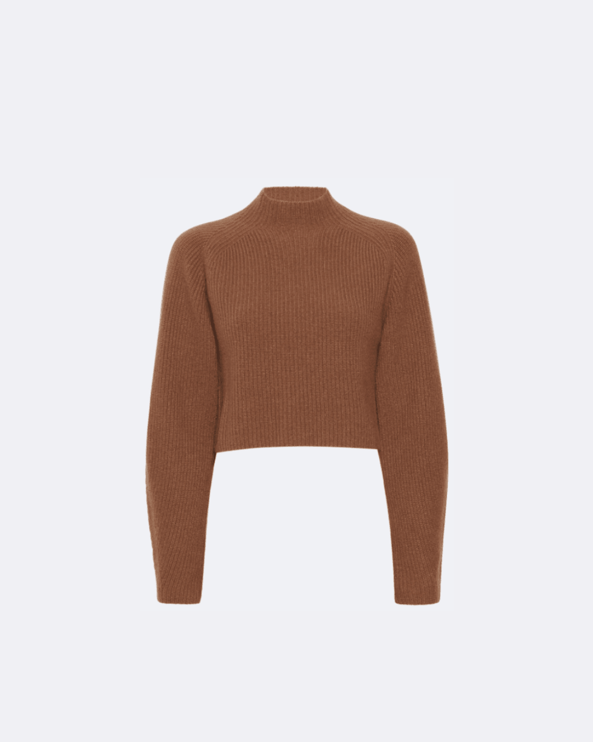 Cashmere Silk Cropped Raglan Sweater - LAPOINTE