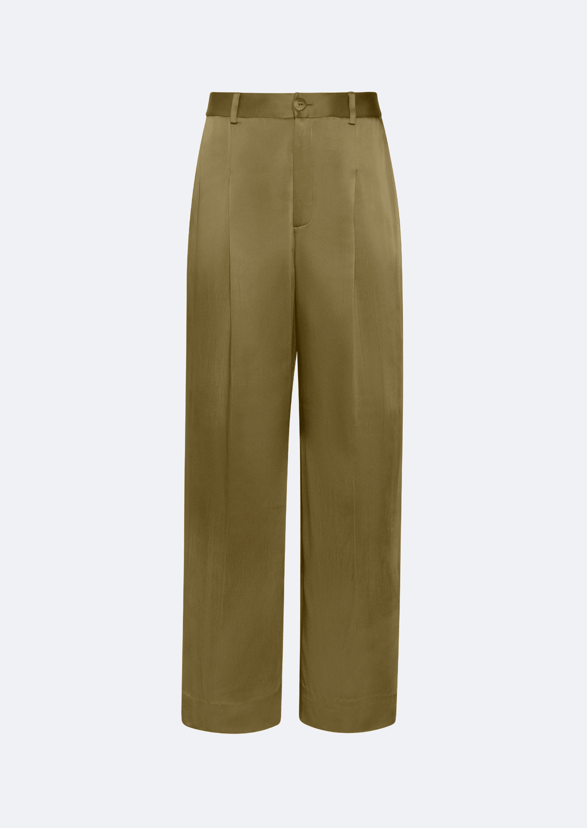 Satin Relaxed Pleated Pant - LAPOINTE