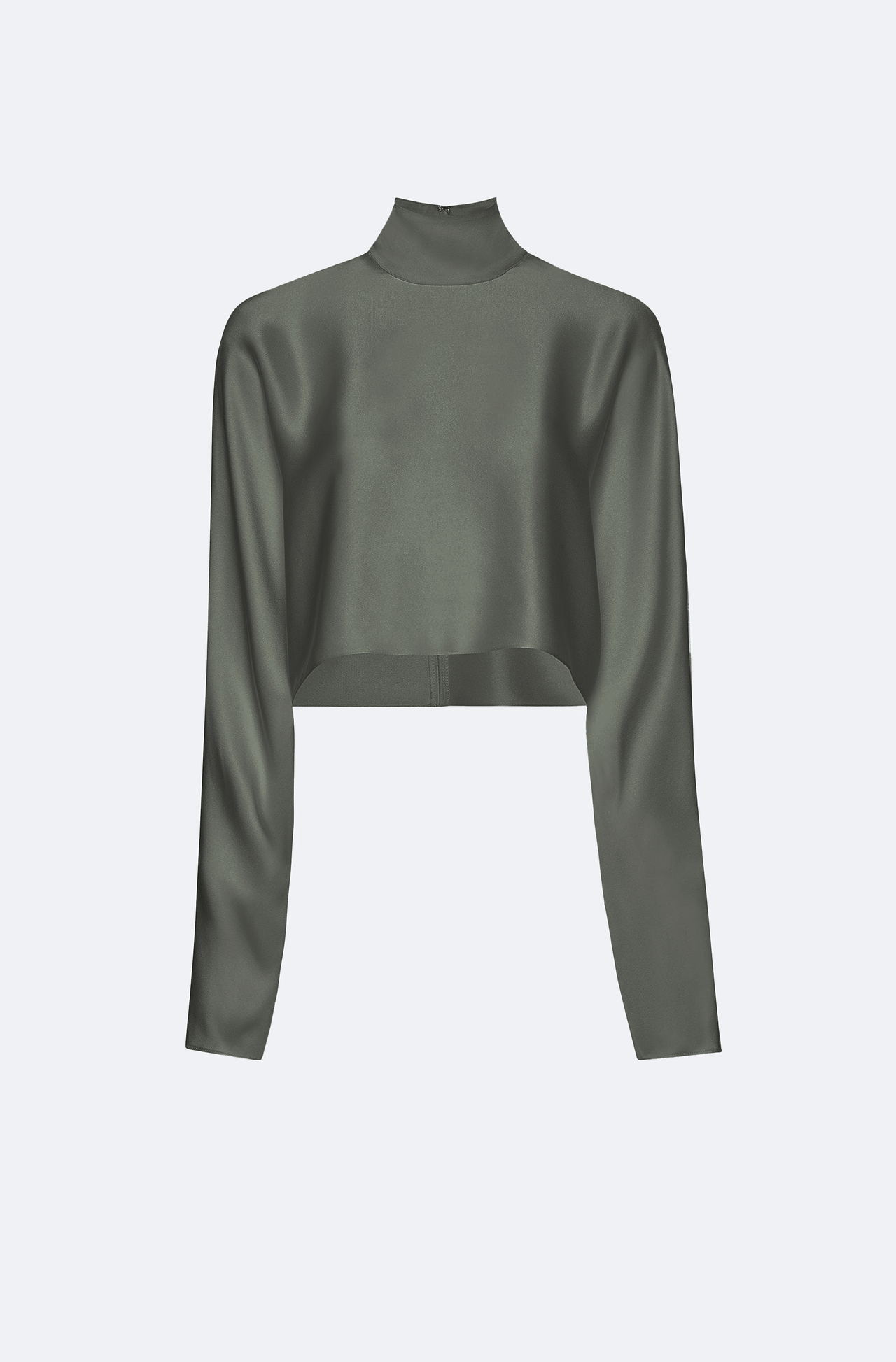 Satin Caftan Top - LAPOINTE