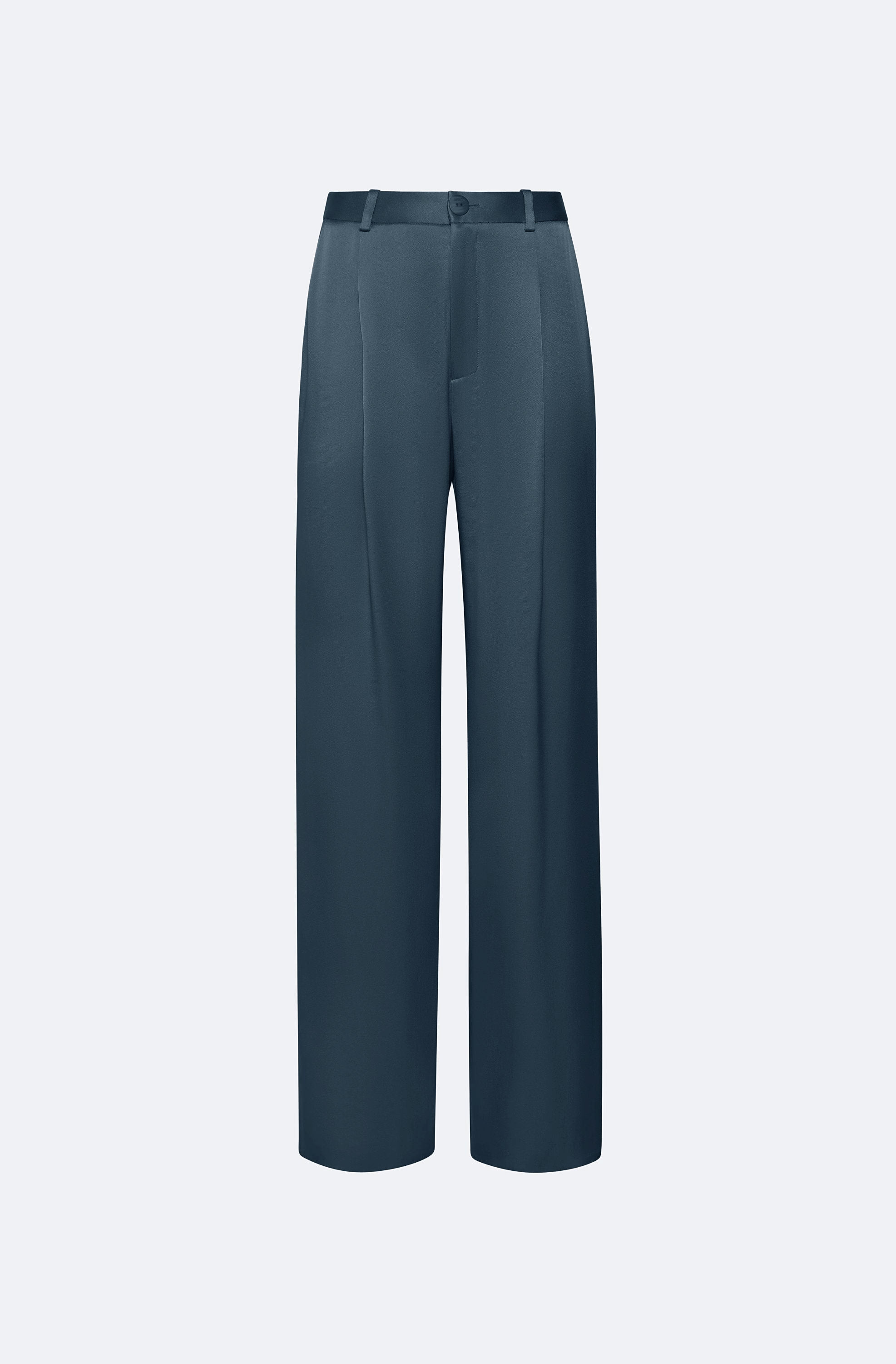 Satin Relaxed Pleated Pant - LAPOINTE
