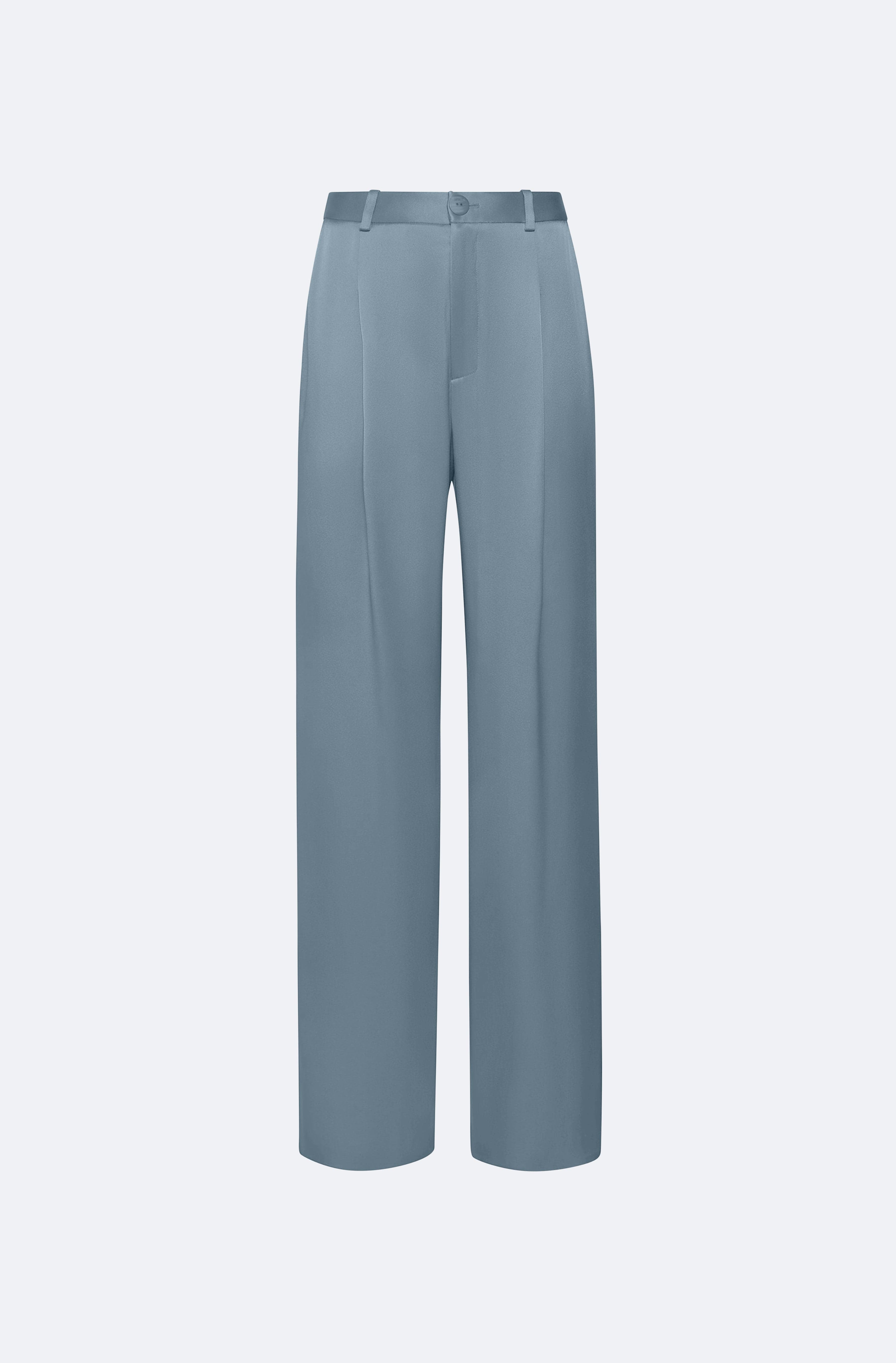 Satin Relaxed Pleated Pant - LAPOINTE