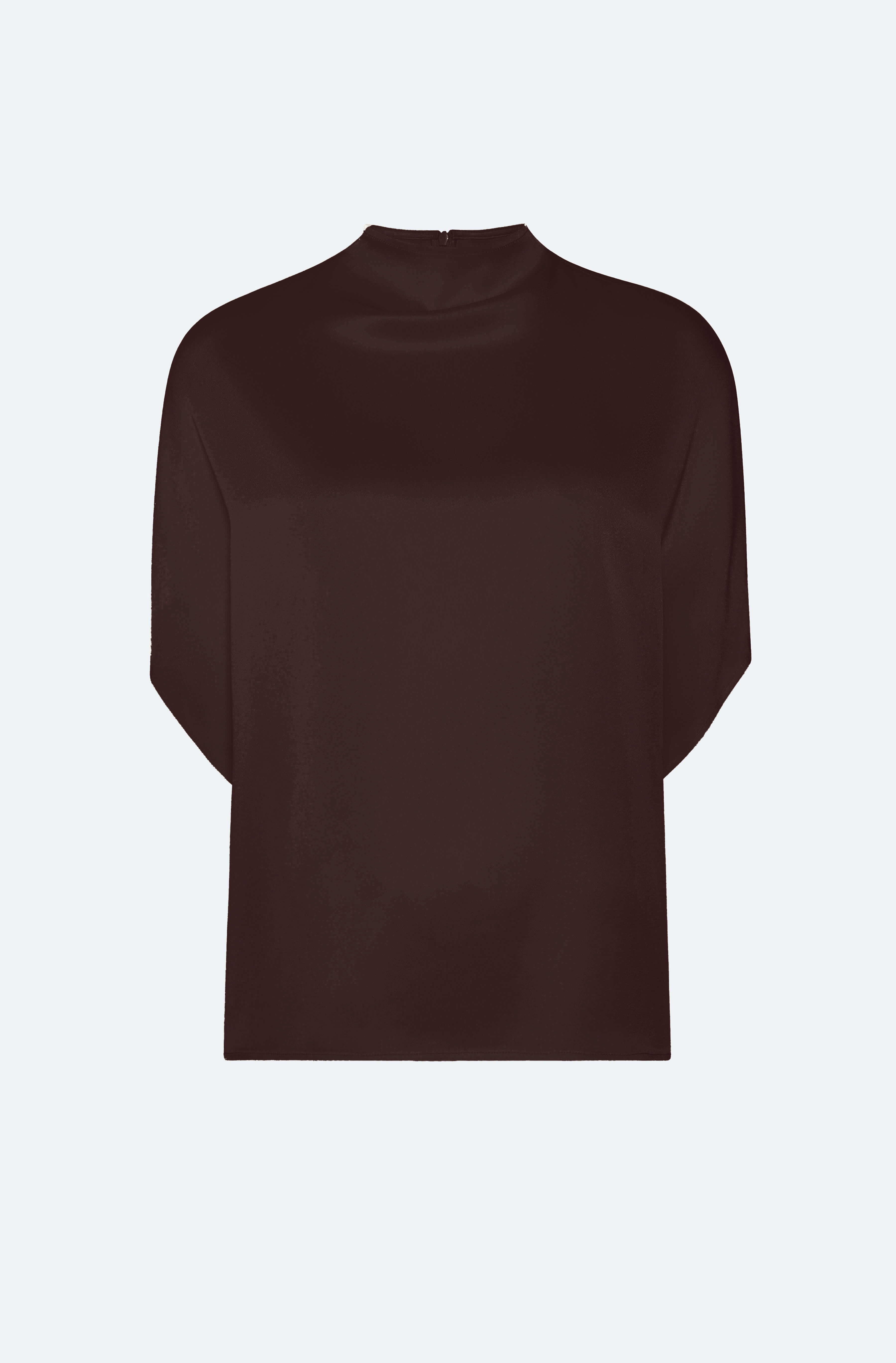 Satin Cape Tee - LAPOINTE