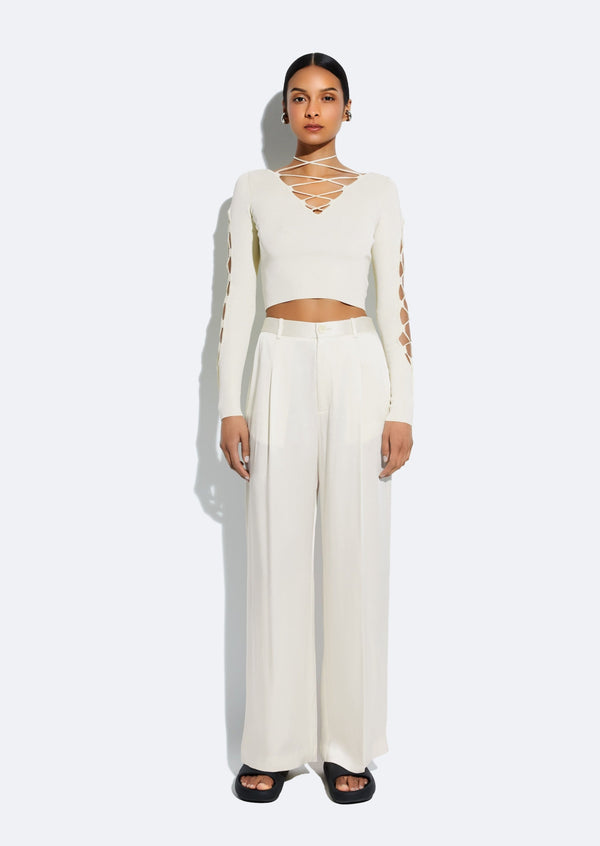 Satin Relaxed Pant