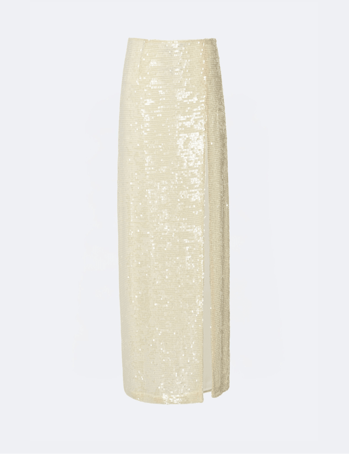Sequin High Waist Slit Skirt - LAPOINTE
