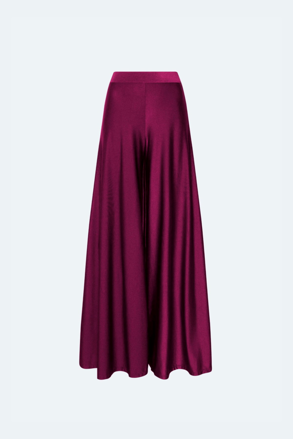 Shine Jersey Wide Leg Pant