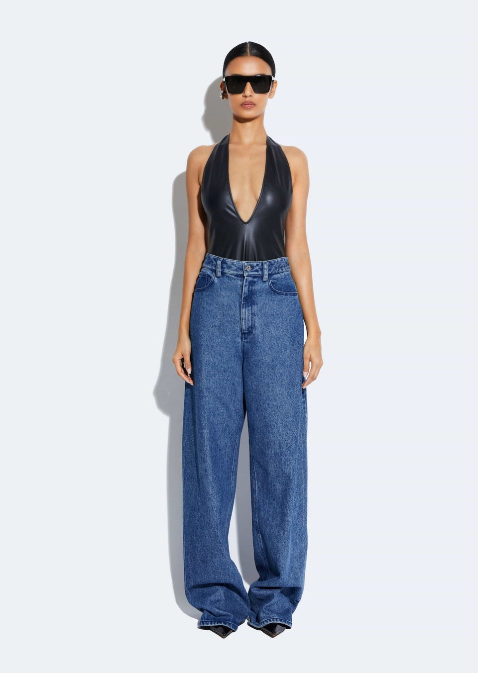 Vintage Denim Slouchy Pant