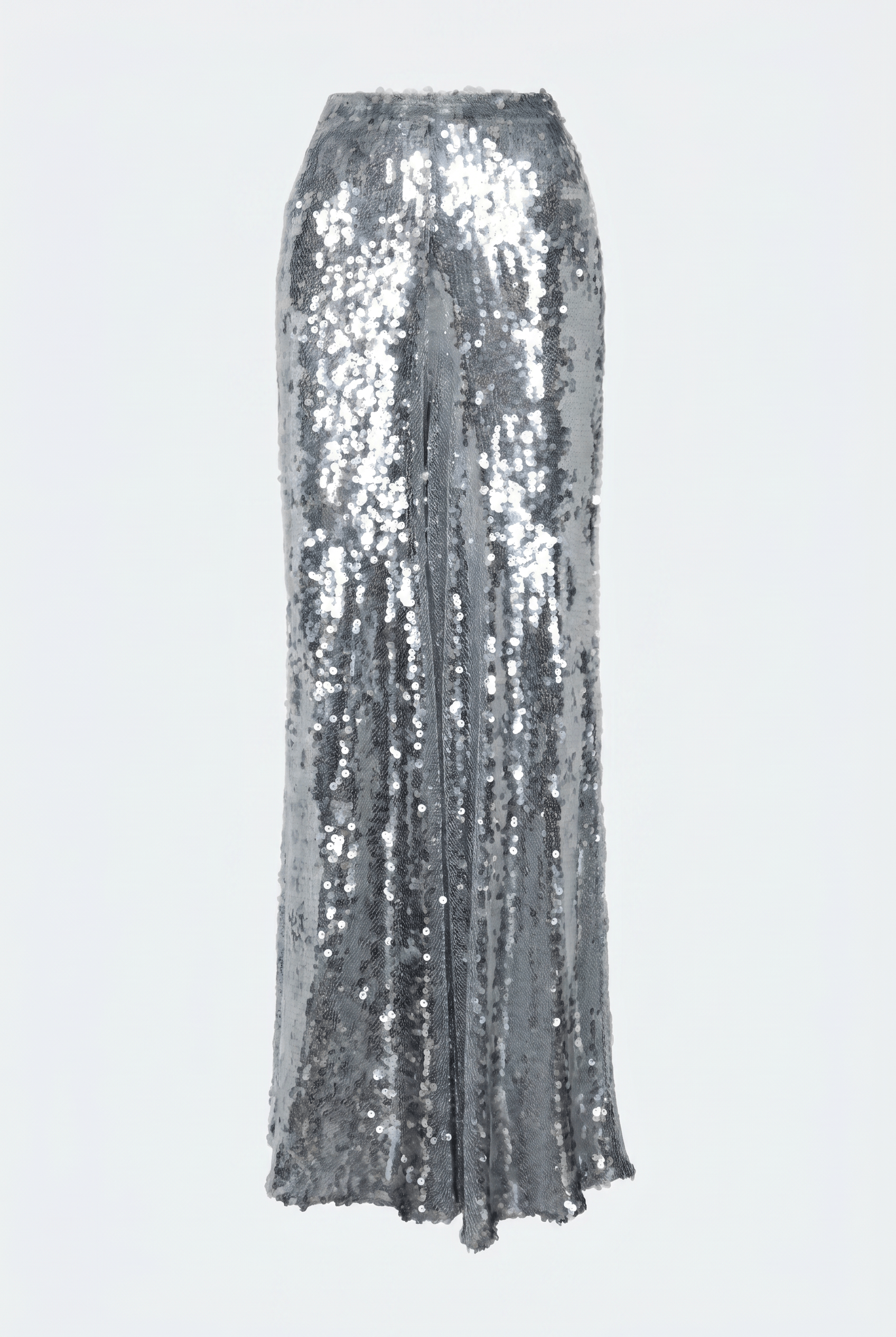 Mesh Sequin Wide Leg Pant