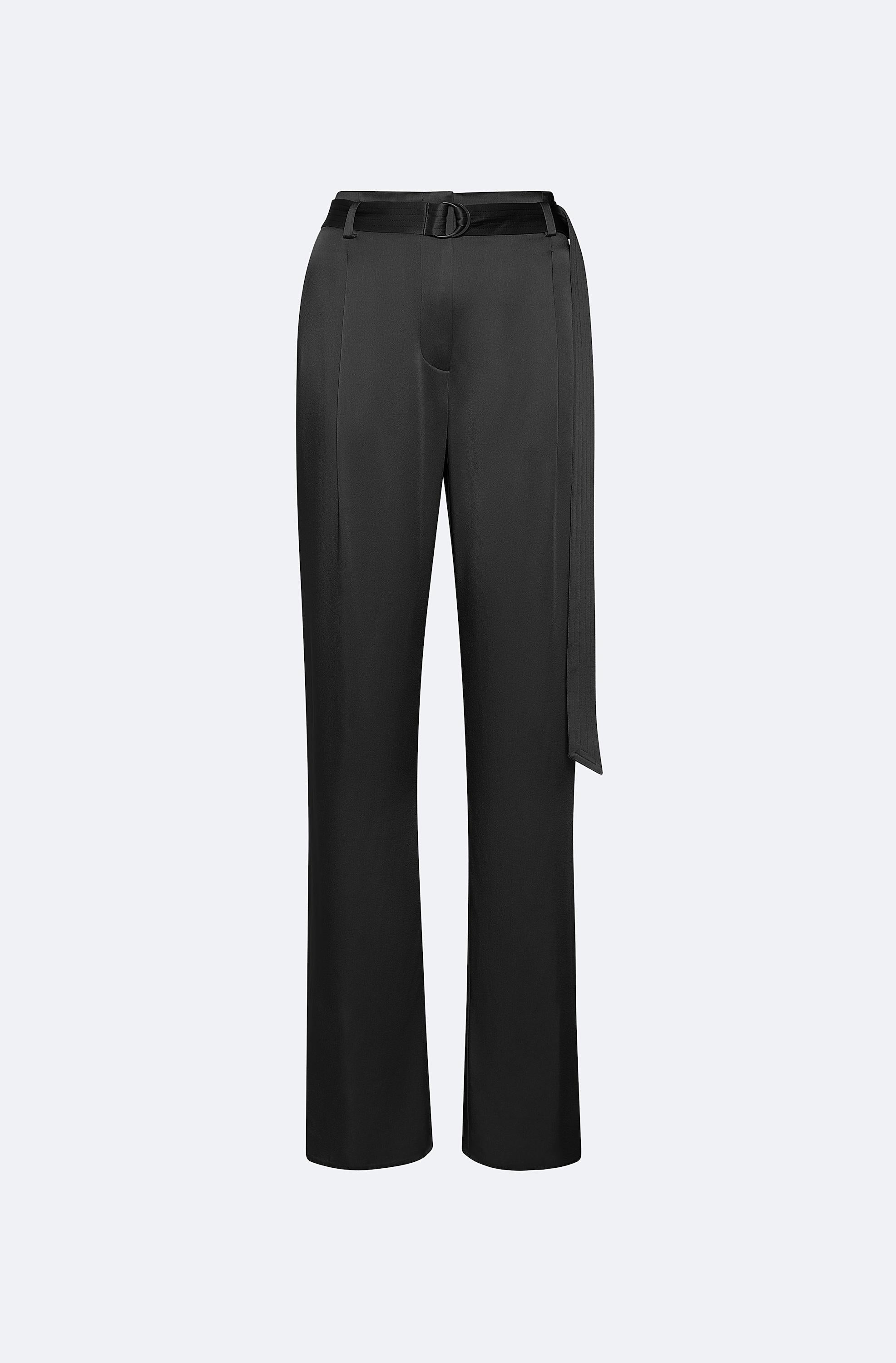 Satin Belted Pant