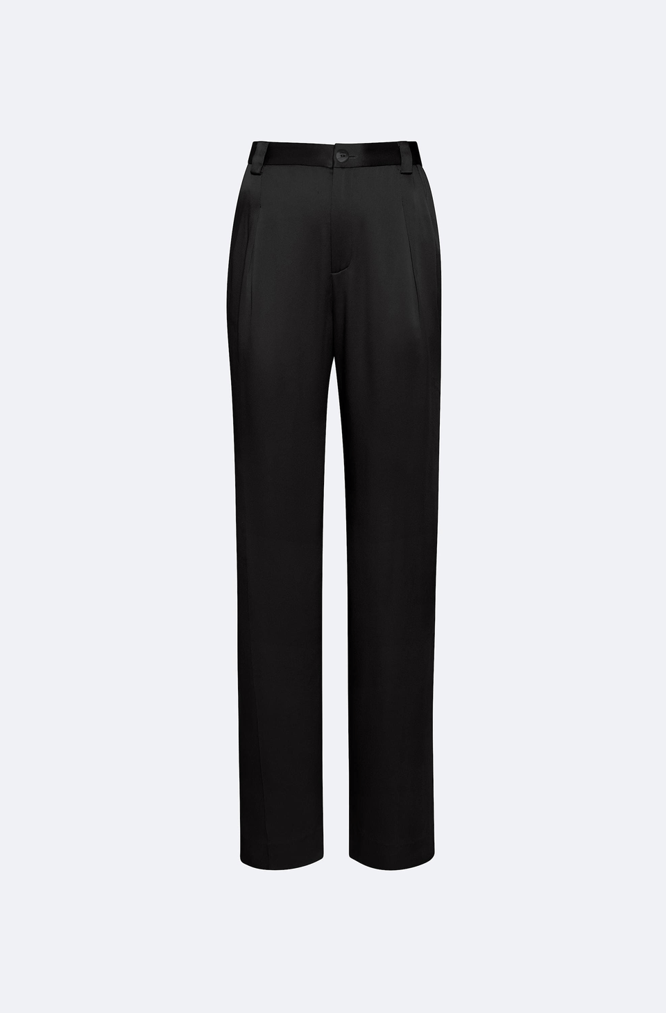 Satin Relaxed Pleated Pant - LAPOINTE