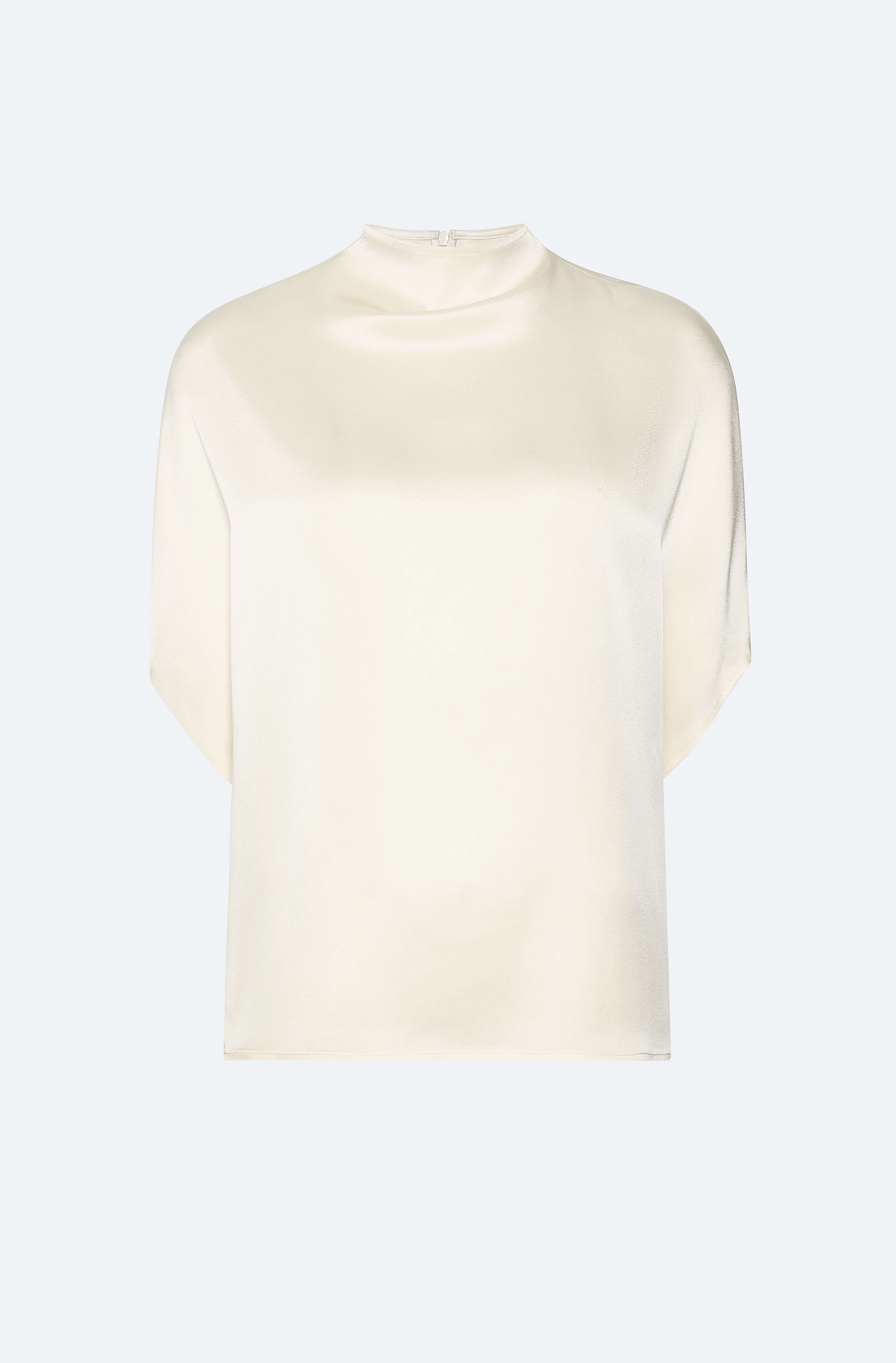 Satin Cape Tee