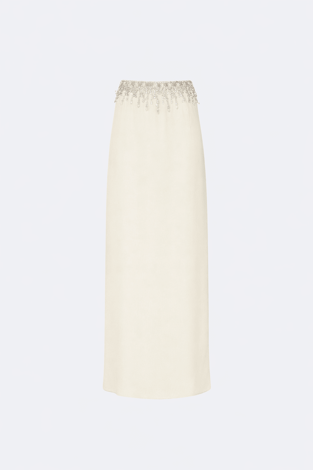 Georgette Maxi Skirt With Embroidery - LAPOINTE
