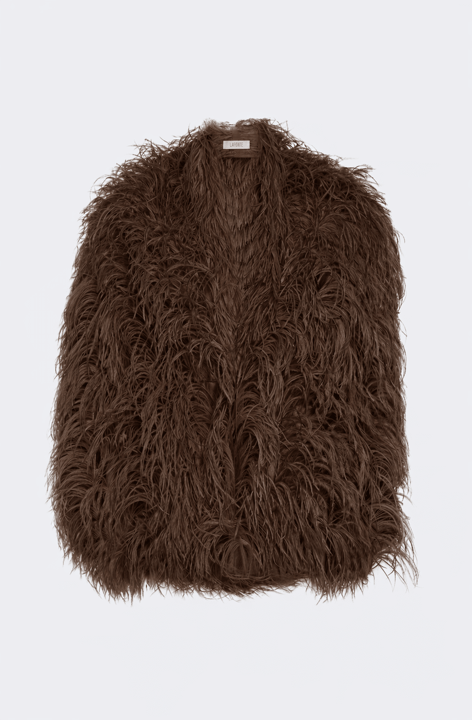 Marbled Feathers Cropped Jacket - LAPOINTE