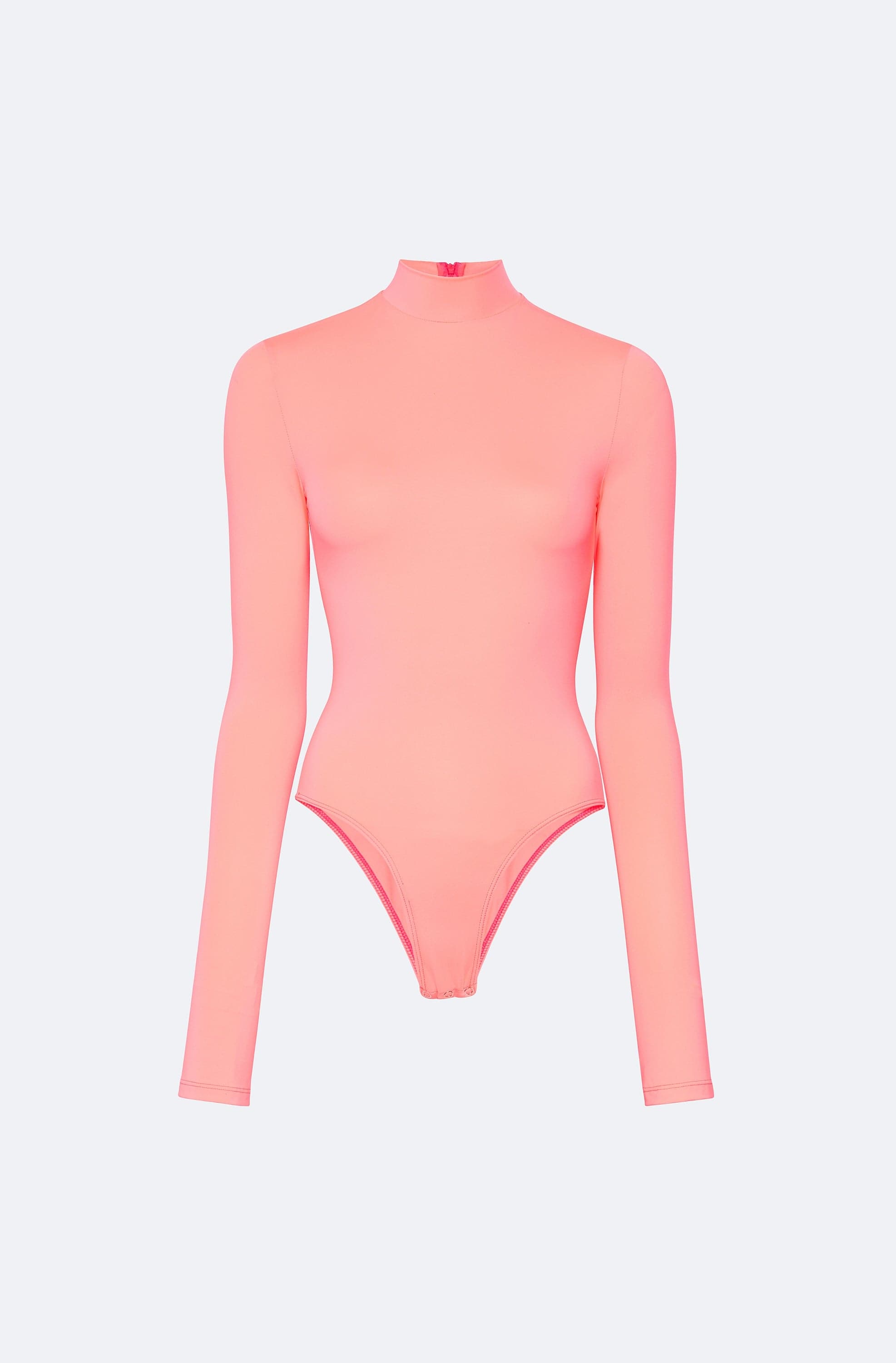 Compact Jersey Mock Neck Bodysuit