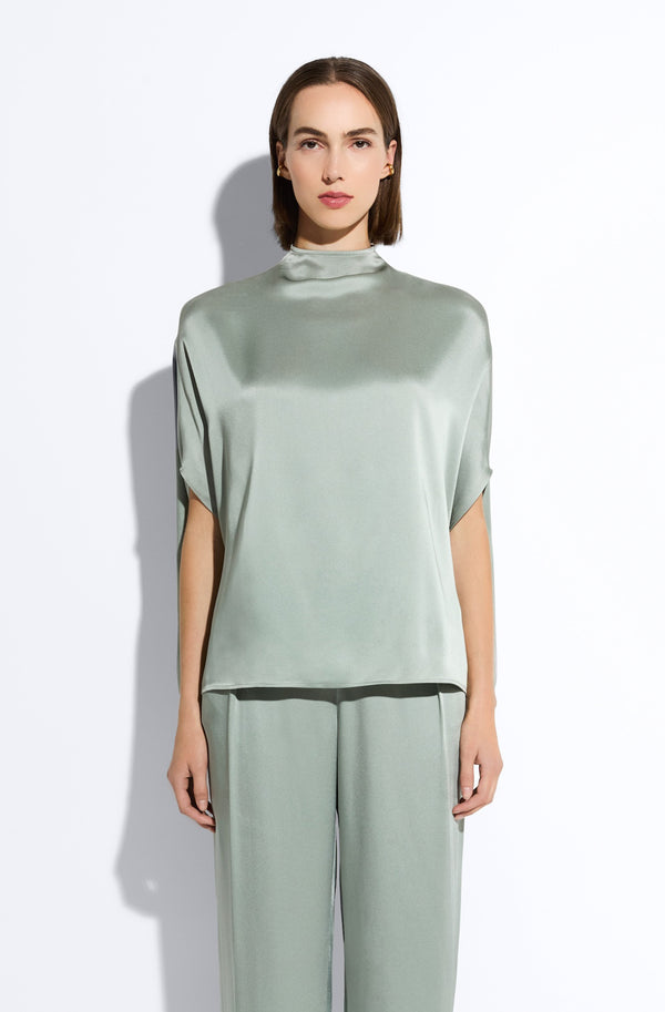 Satin Cape Tee - LAPOINTE