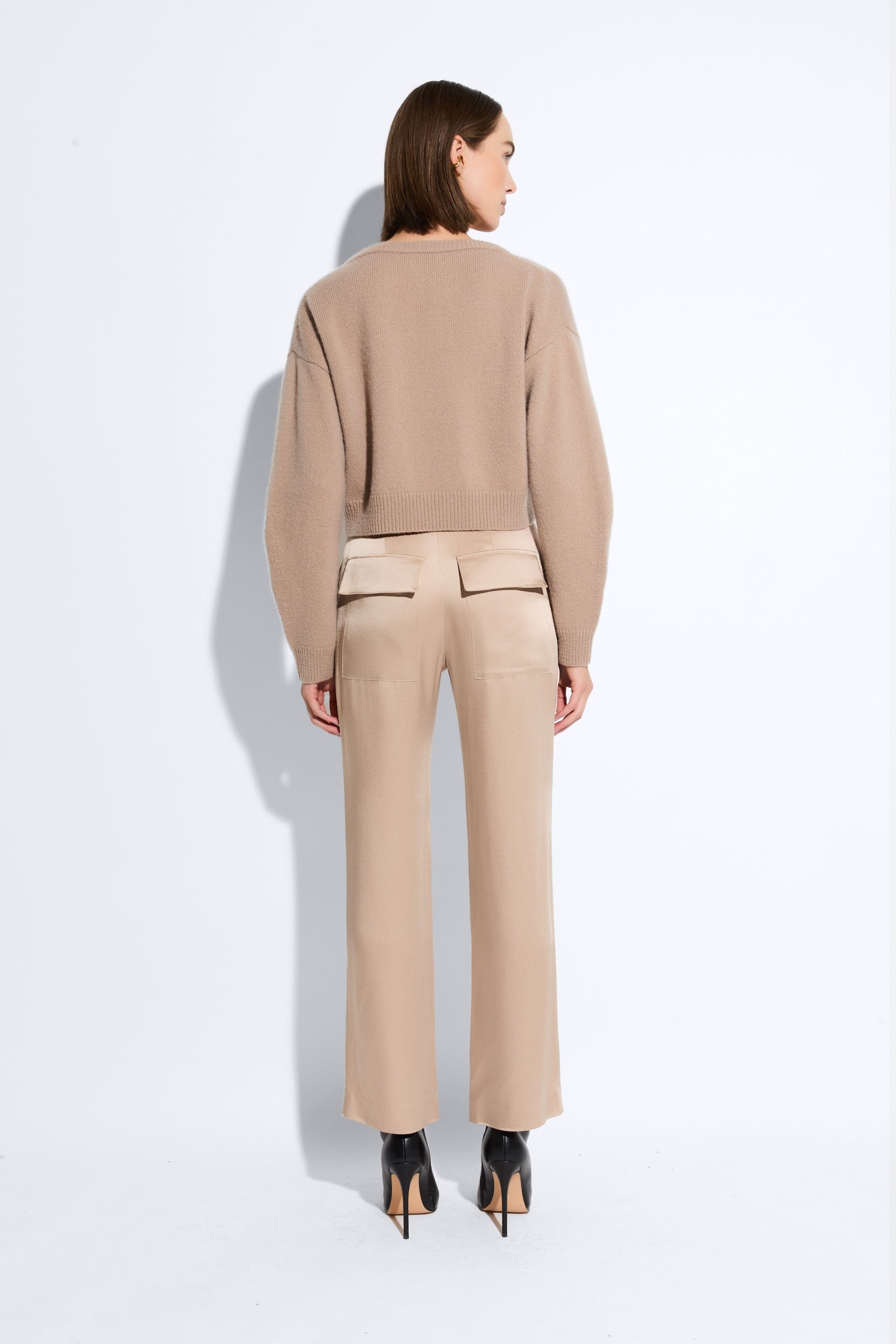 柿乃葉別注 Cashmere W Face Sports Jkt size3 OSAKA cashmere sweater – Le Kasha