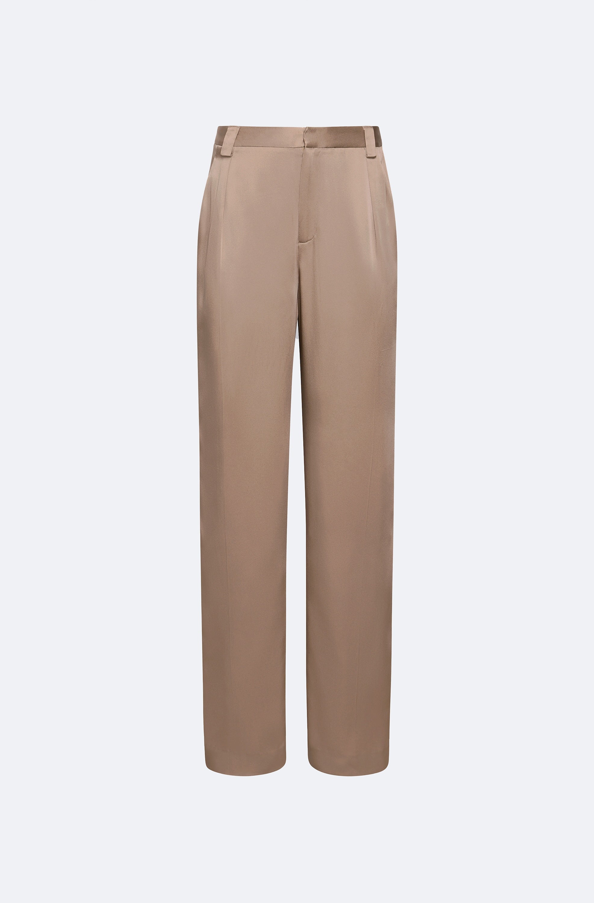 Satin Relaxed Pleated Pant - LAPOINTE