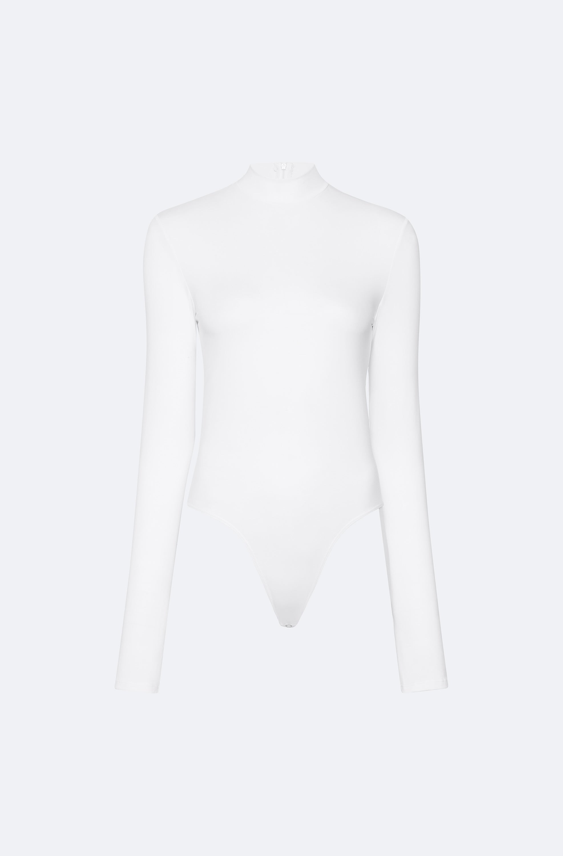 Compact Jersey Mock Neck Bodysuit