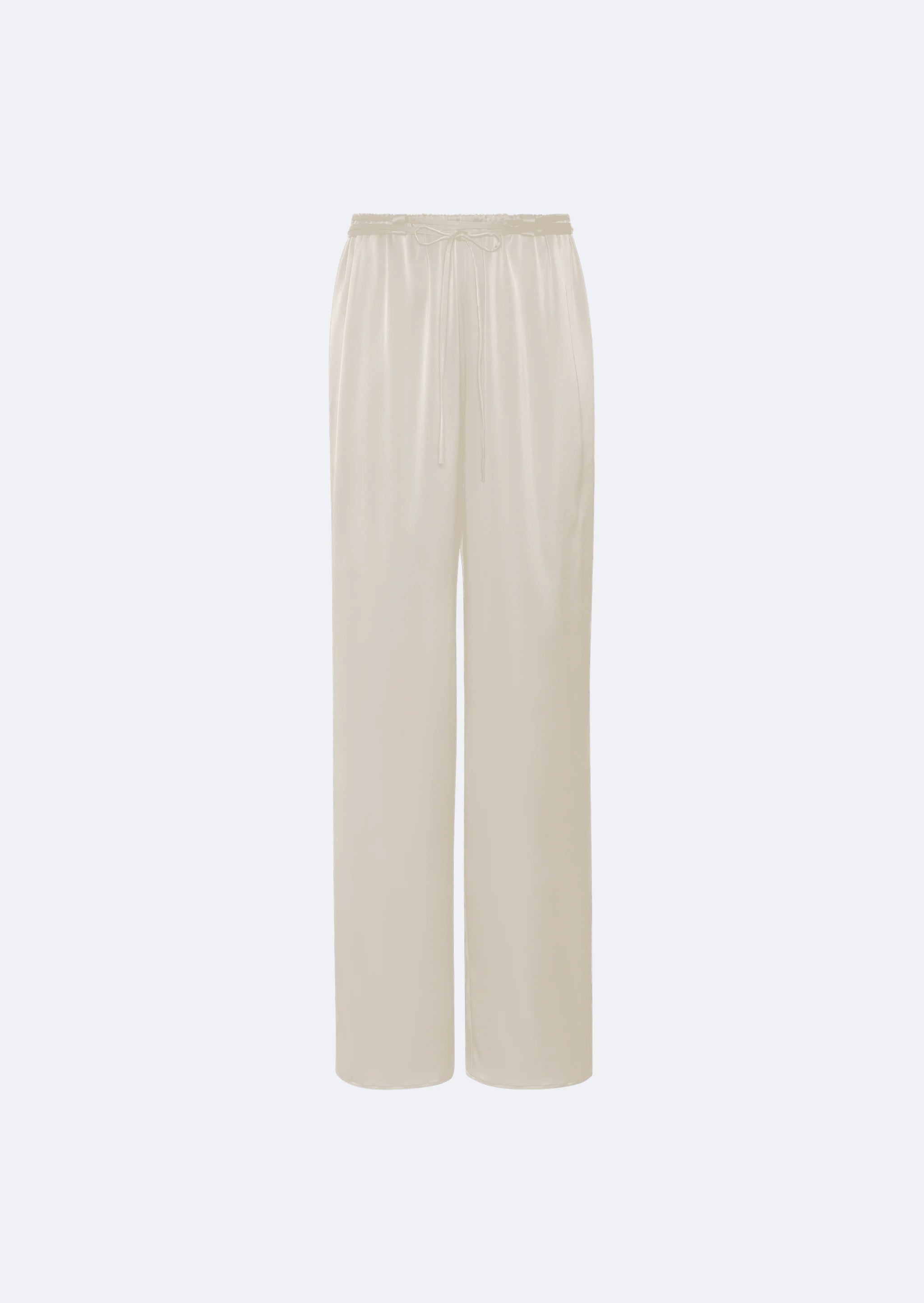 Doubleface Satin Drawstring Pant