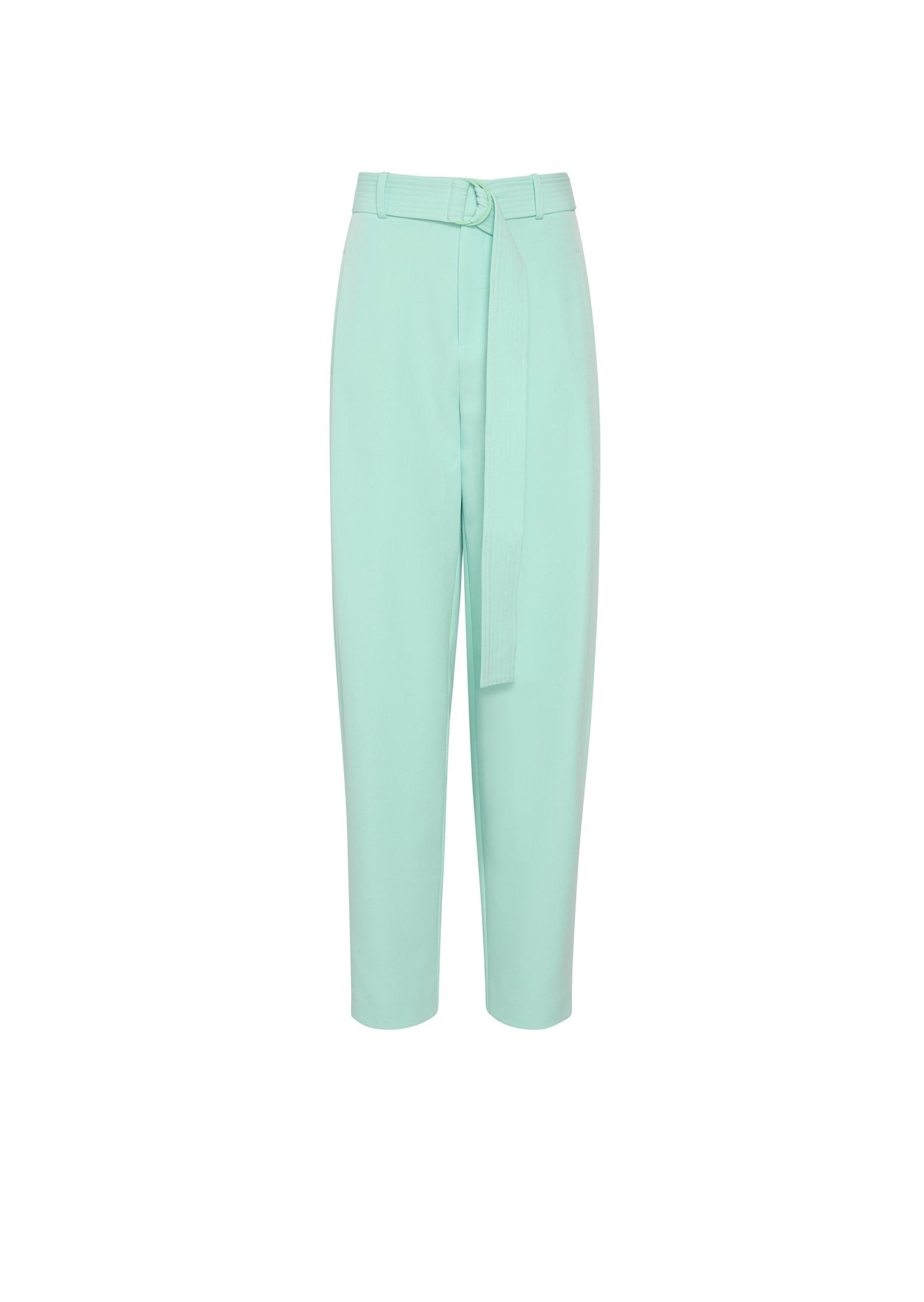 Matte Crepe Belted Trouser - LAPOINTE