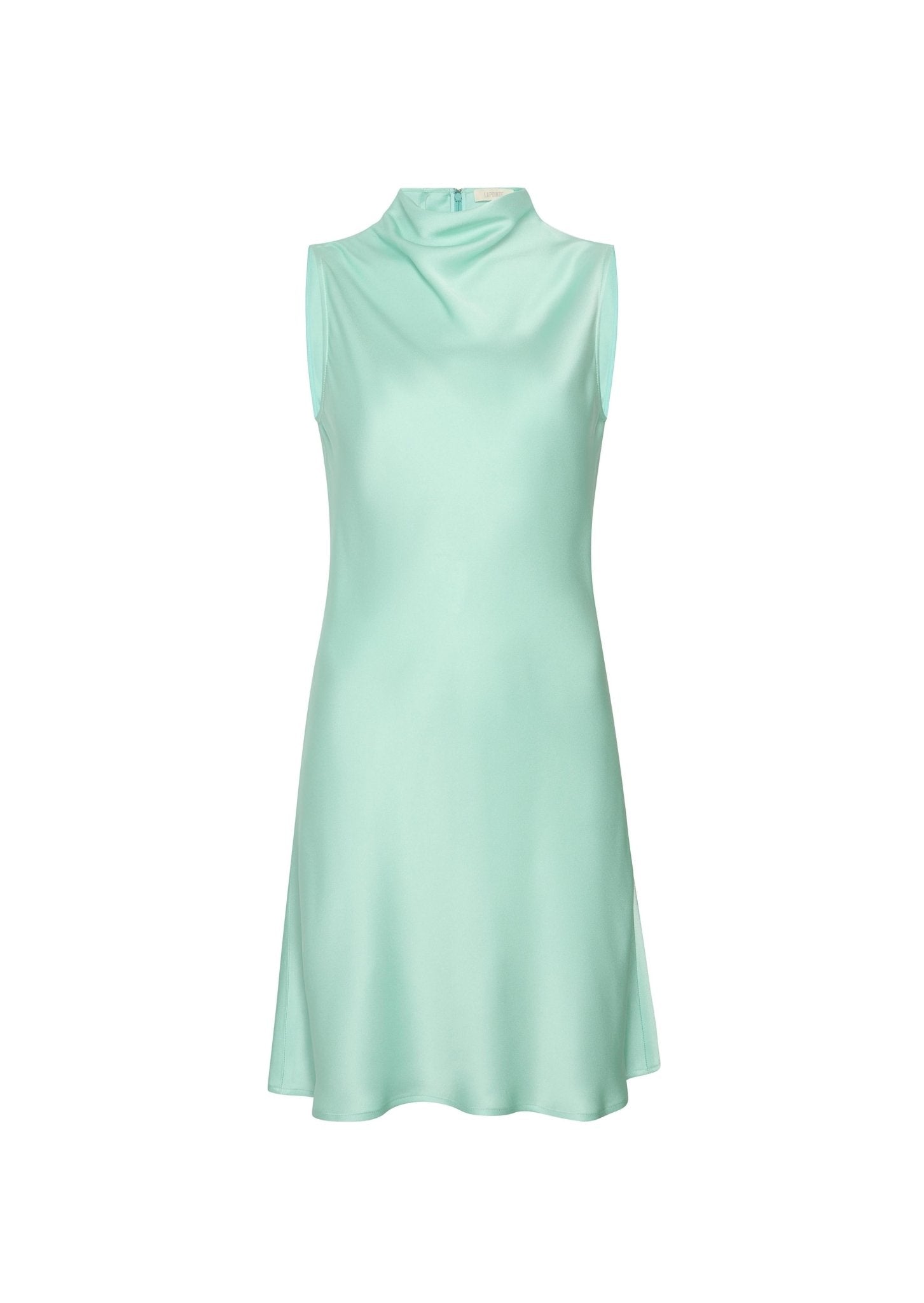 Satin Sleeveless Dress - LAPOINTE