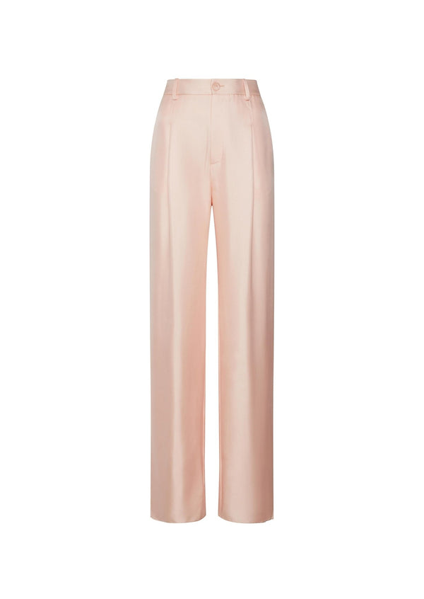 Silky Twill Relaxed Pleated Pant - LAPOINTE