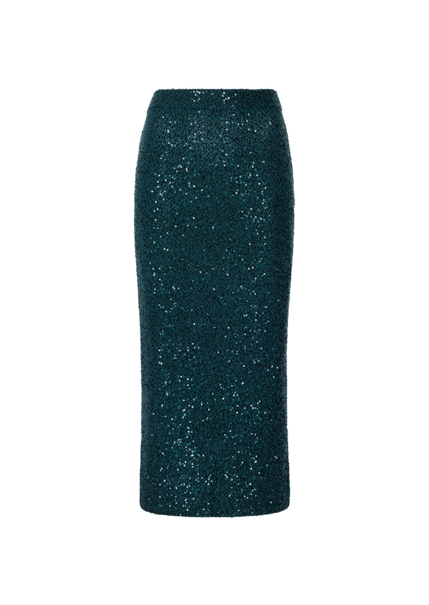 Cashmere Sequin Midi Skirt