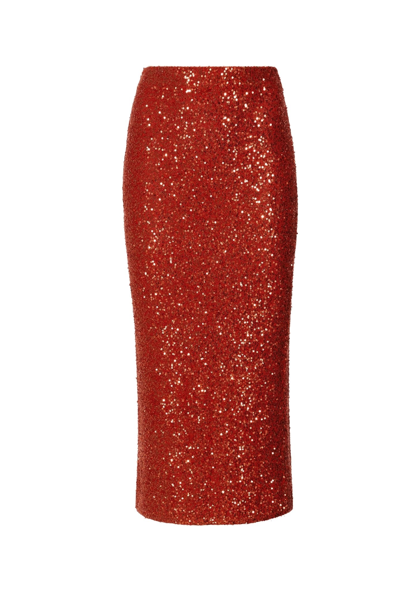 Cashmere Sequin Midi Skirt - LAPOINTE