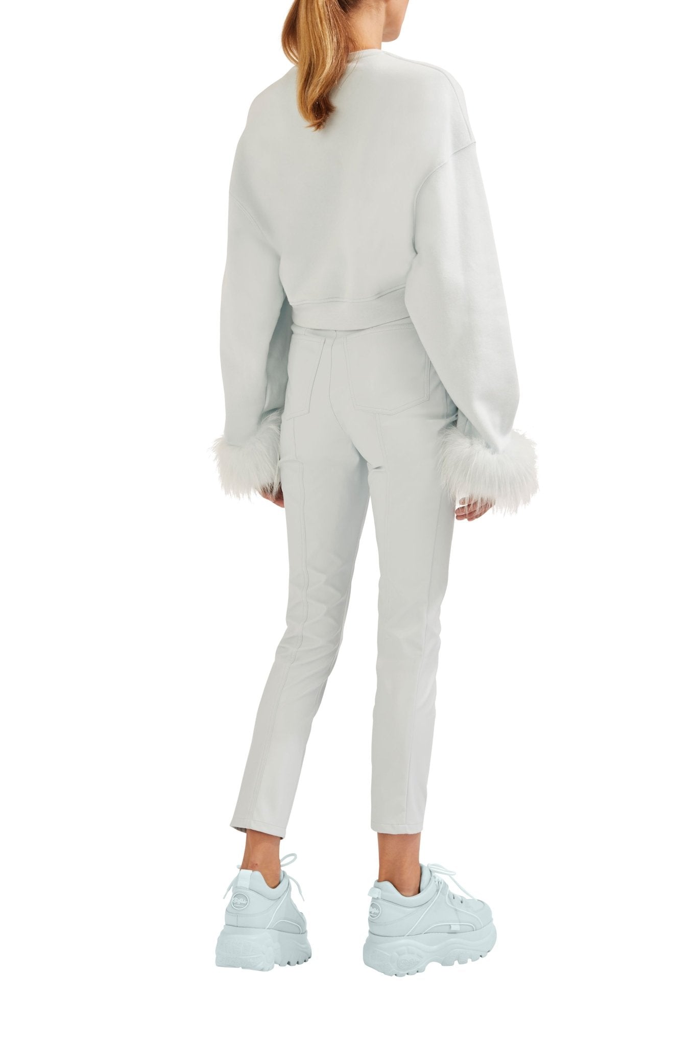 FAUX LEATHER SKINNY JEAN - LAPOINTE