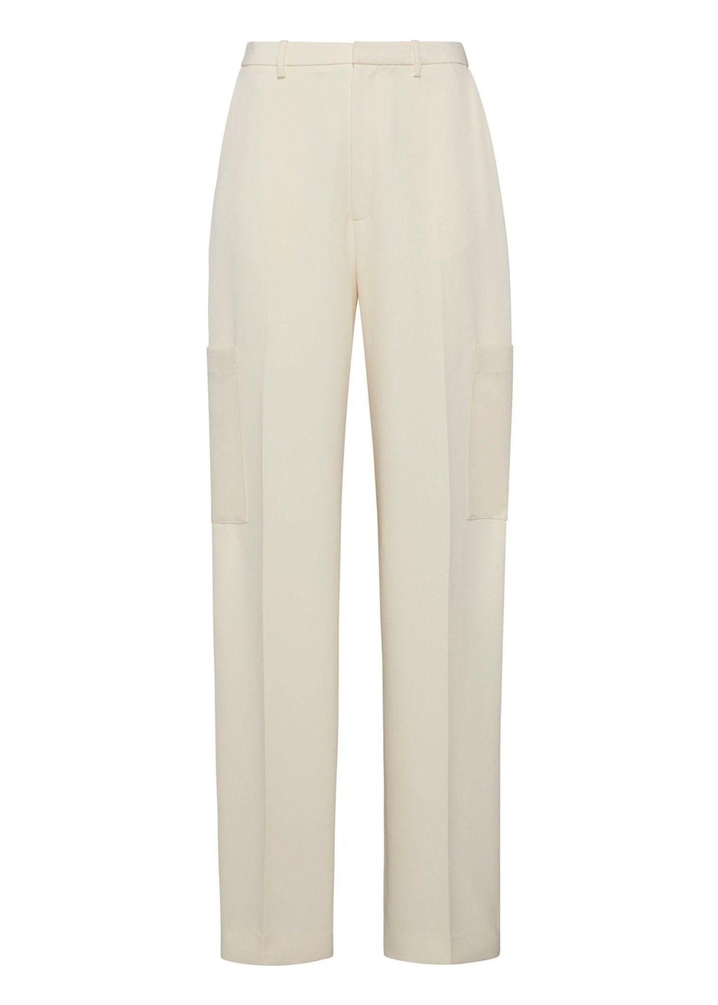 Matte Crepe Round Leg Trouser - LAPOINTE