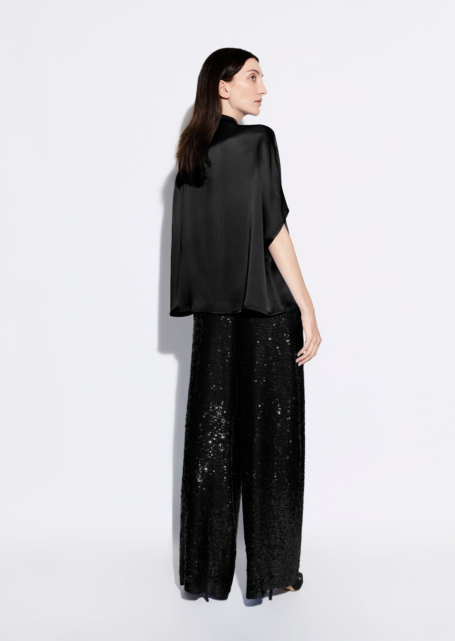 Sequin Relaxed Trouser - LAPOINTE