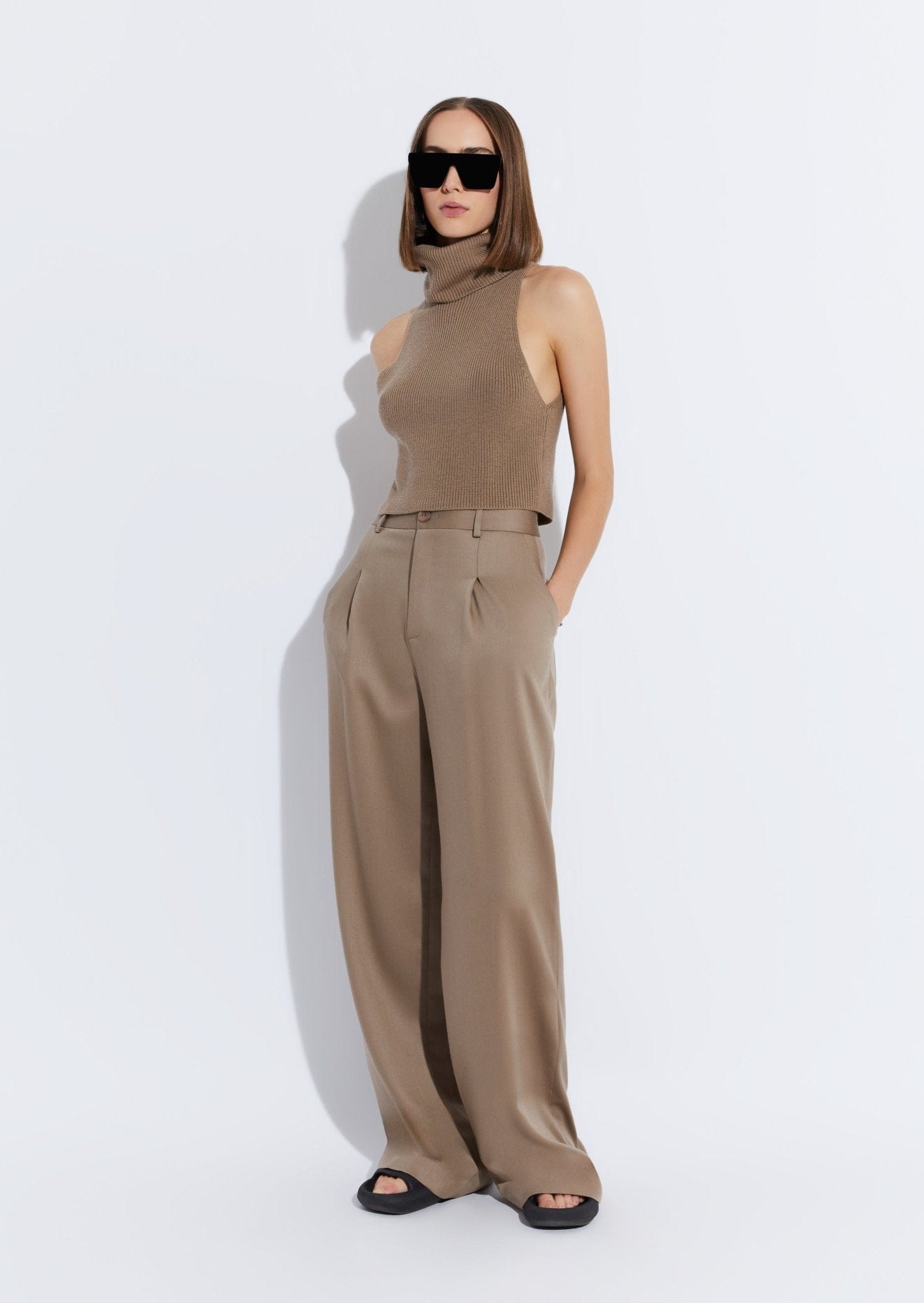 Relaxed Pleat Pants - Our Second Nature